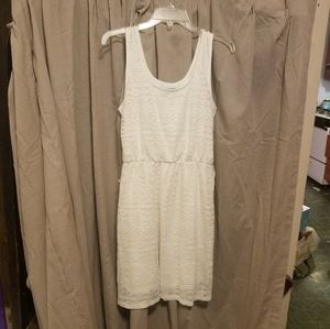 Maurices white Lacey dress size M